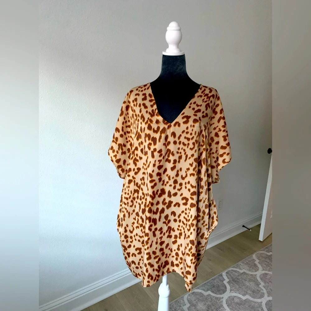 NWT Animal Print Dress/Tunic
